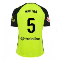 Camisa de time de futebol Real Betis Marc Bartra #5 Replicas 2º Equipamento 2024-25 Manga Curta